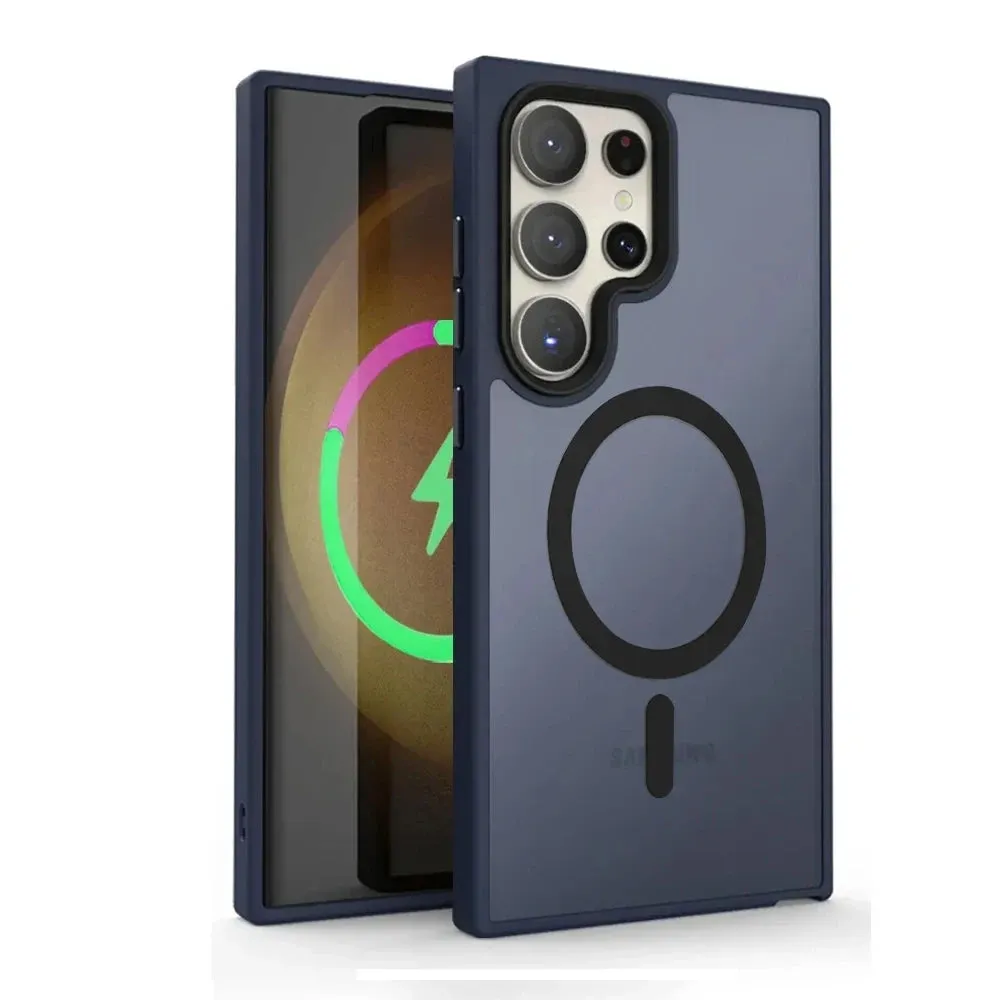 Translucent Magsafe Matte Case For Samsung Galaxy