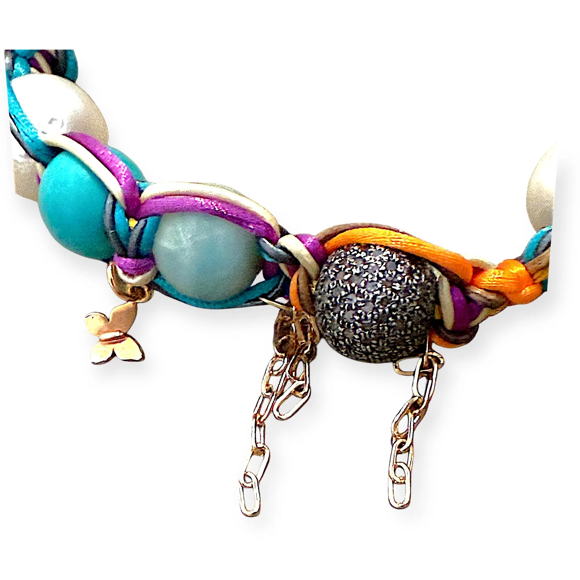 Tropical Mexican Butterfly Rocker Bracelet