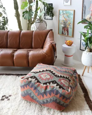 Turkish Kilim Floor Cushion
