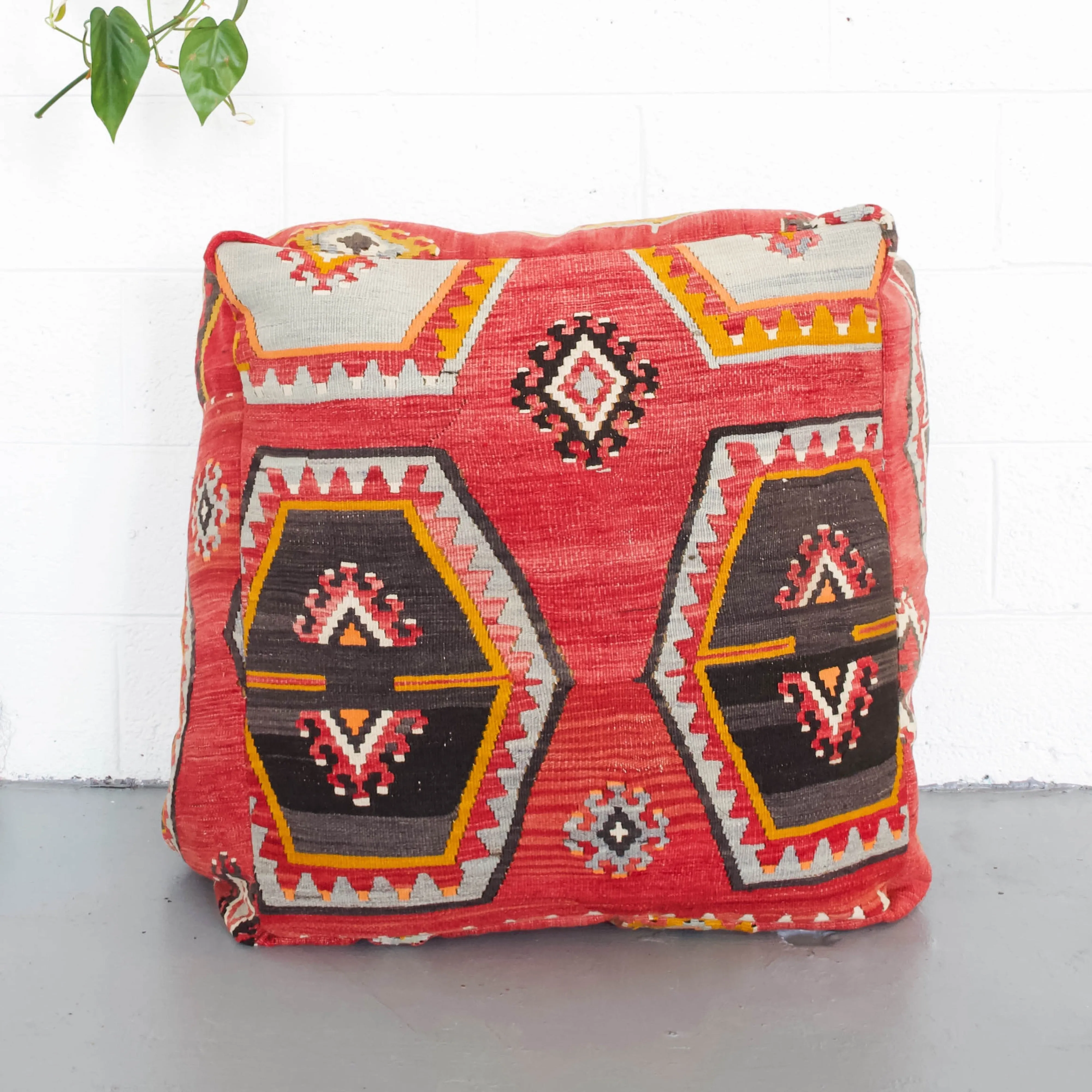 Turkish Kilim Floor Cushion