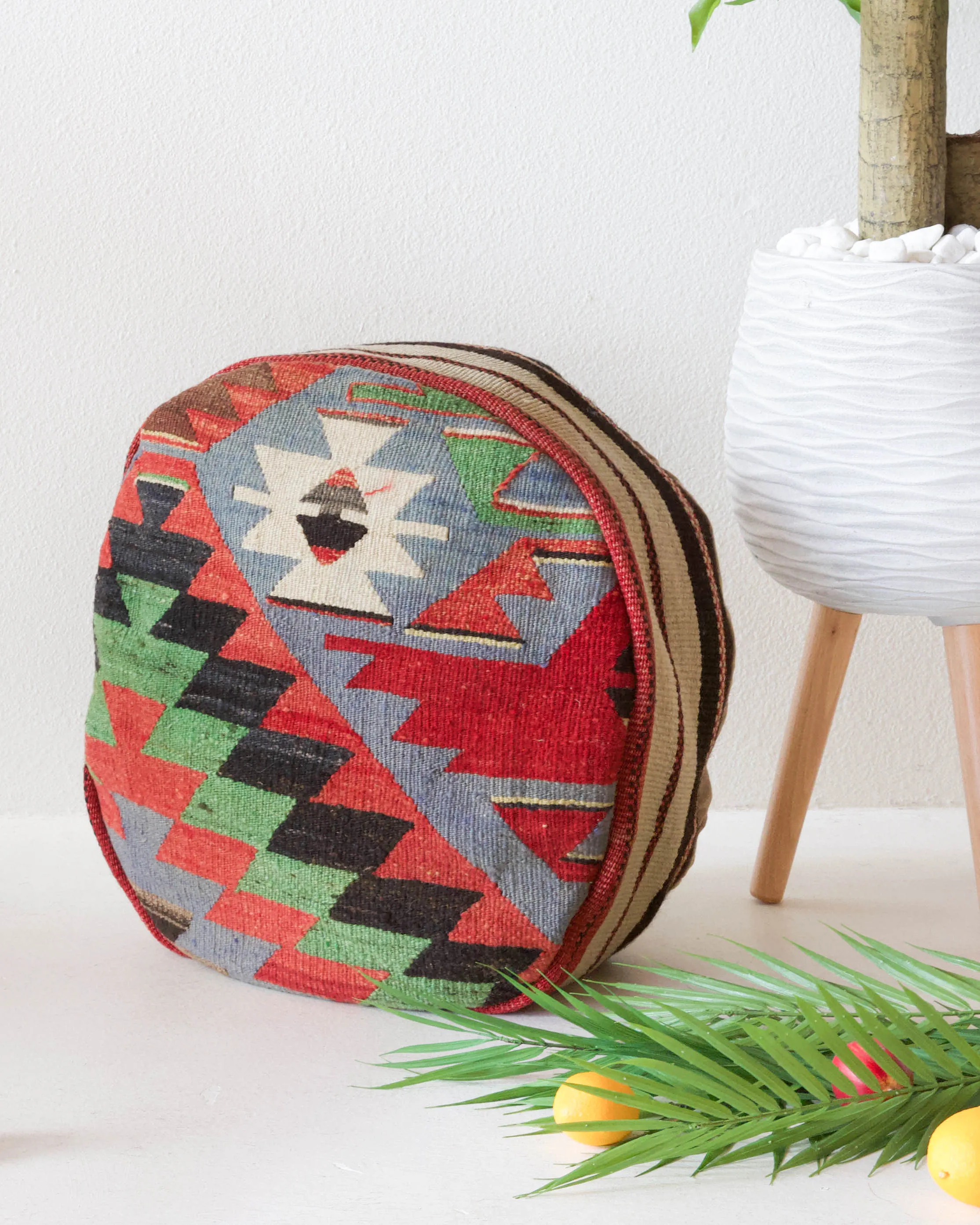 Turkish Kilim Floor Cushion