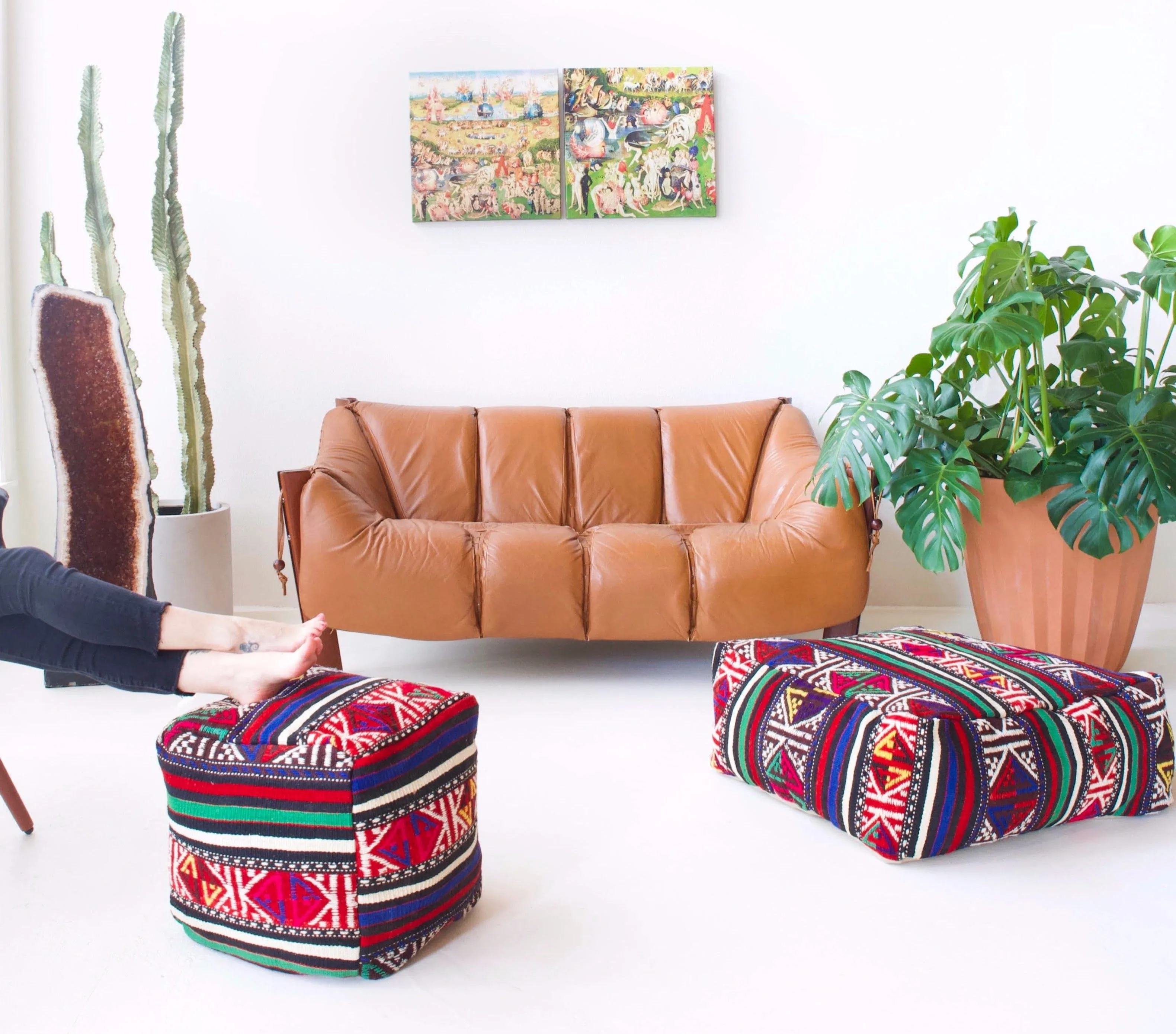 Turkish Kilim Floor Cushion