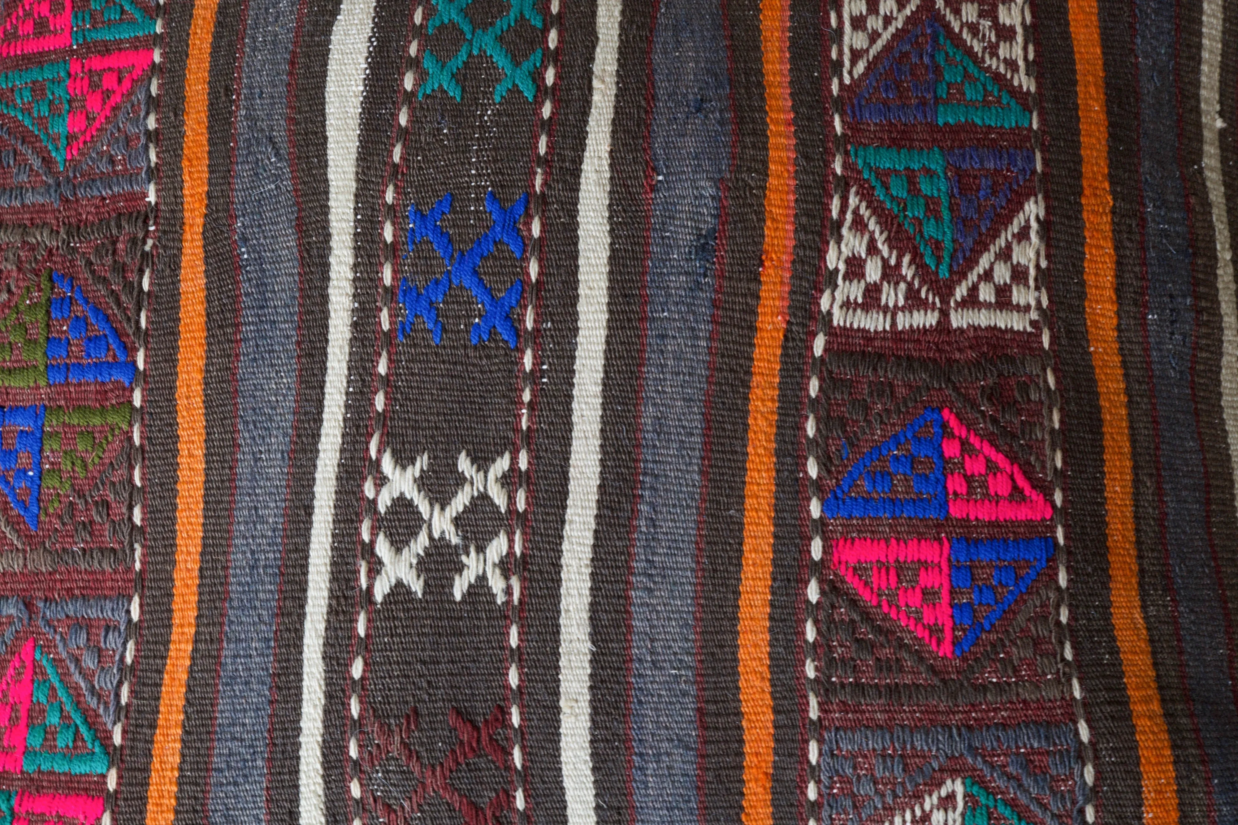 Turkish Kilim Floor Cushion