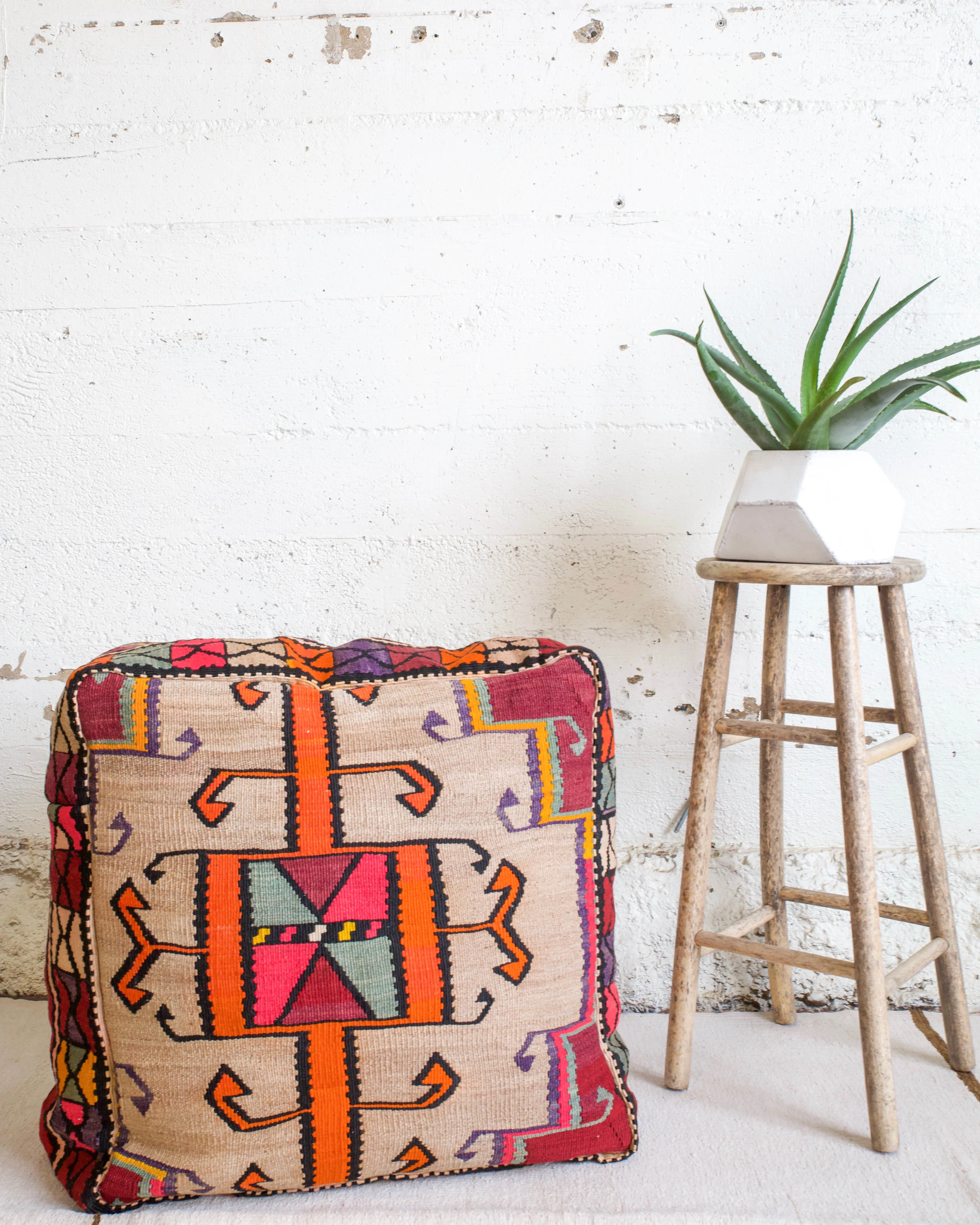 Turkish Kilim Floor Cushion