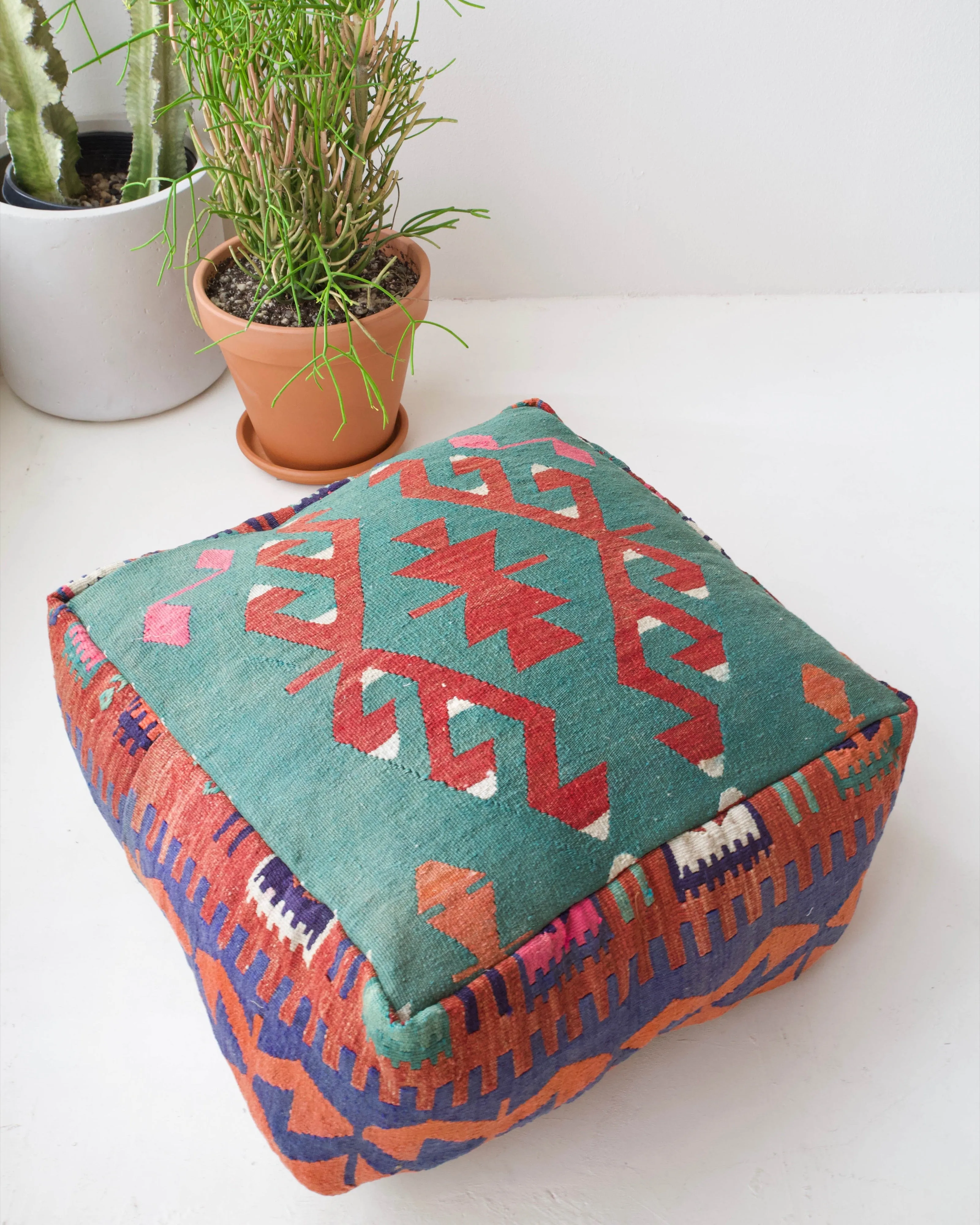 Turkish Kilim Floor Cushion