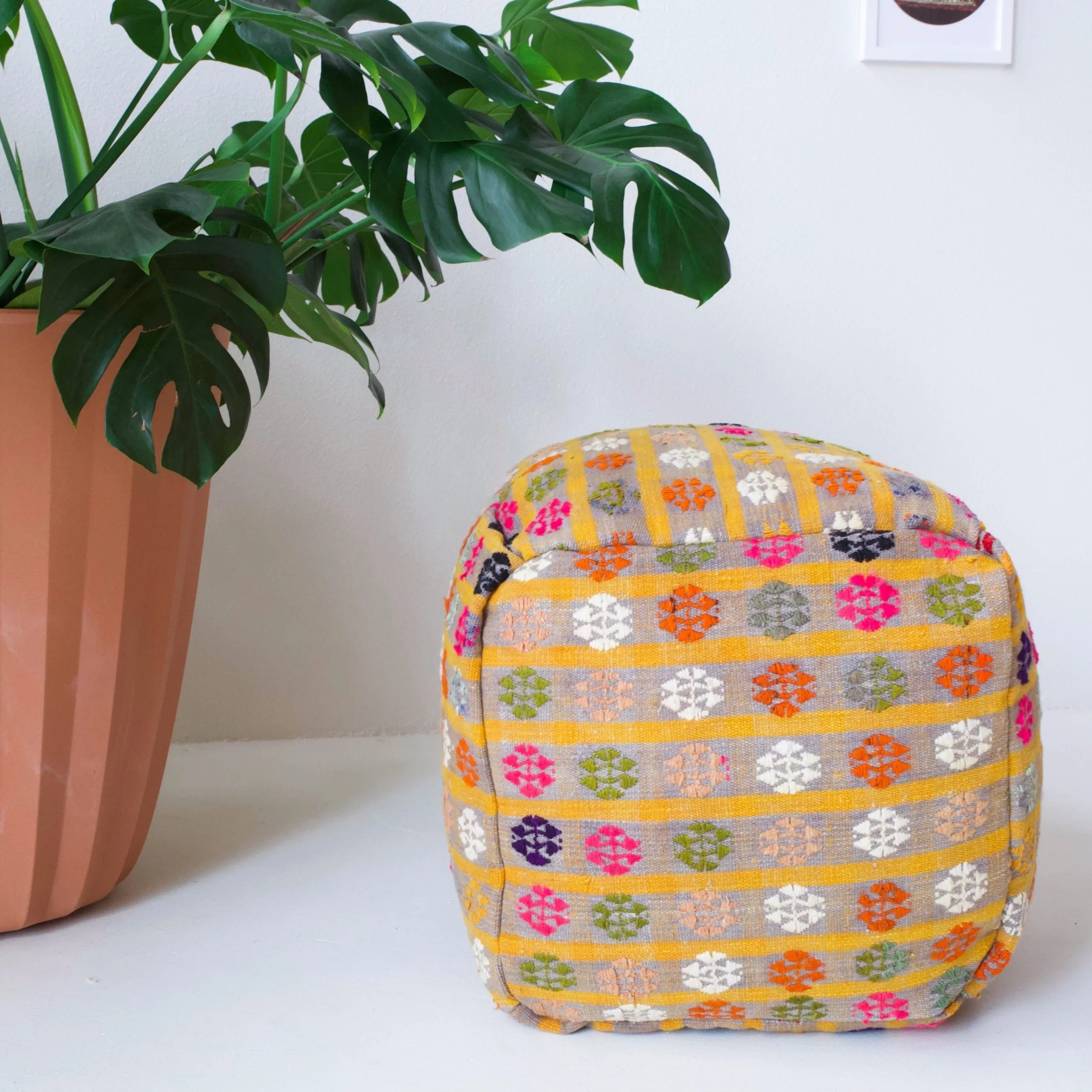 Turkish Kilim Floor Cushion