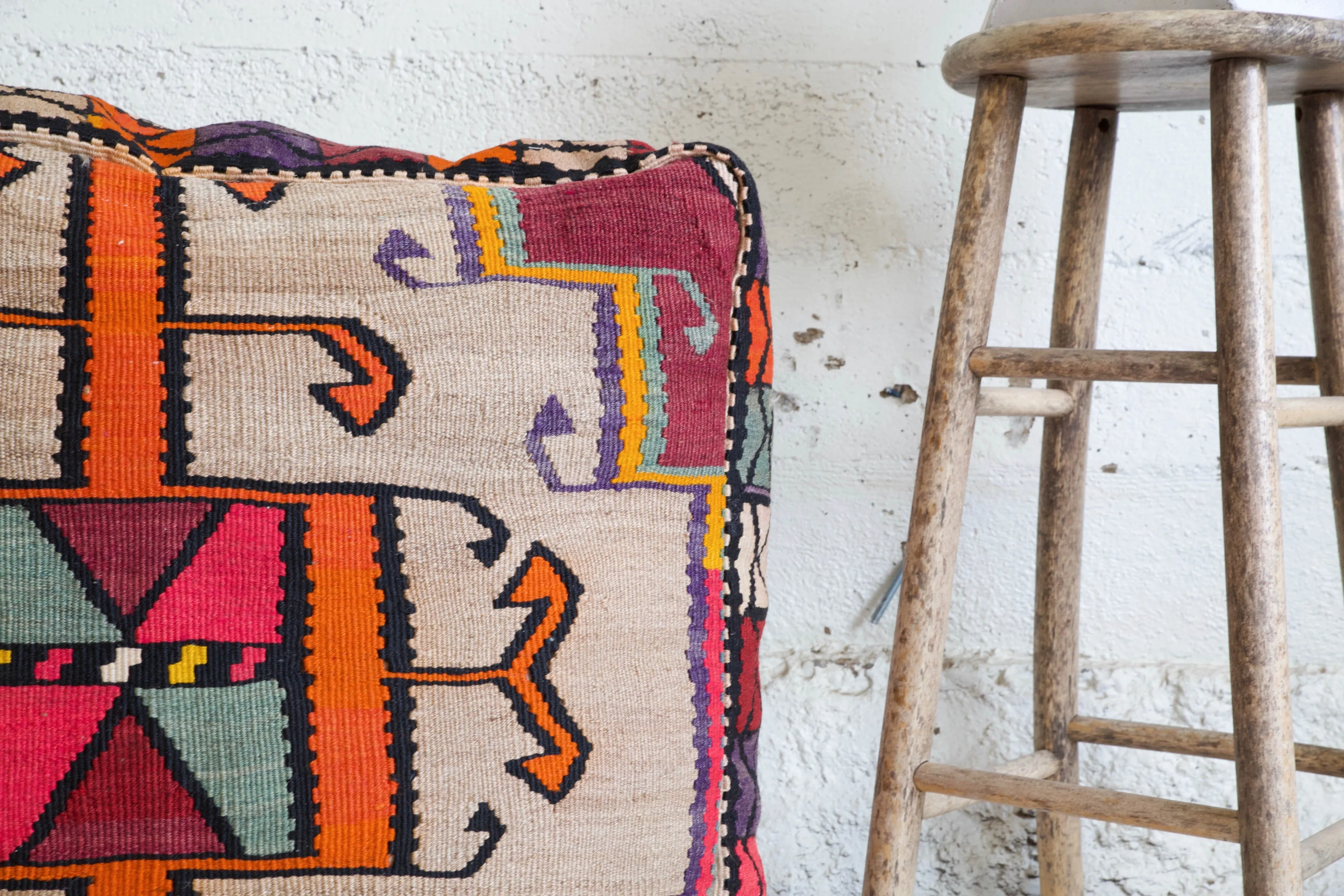 Turkish Kilim Floor Cushion