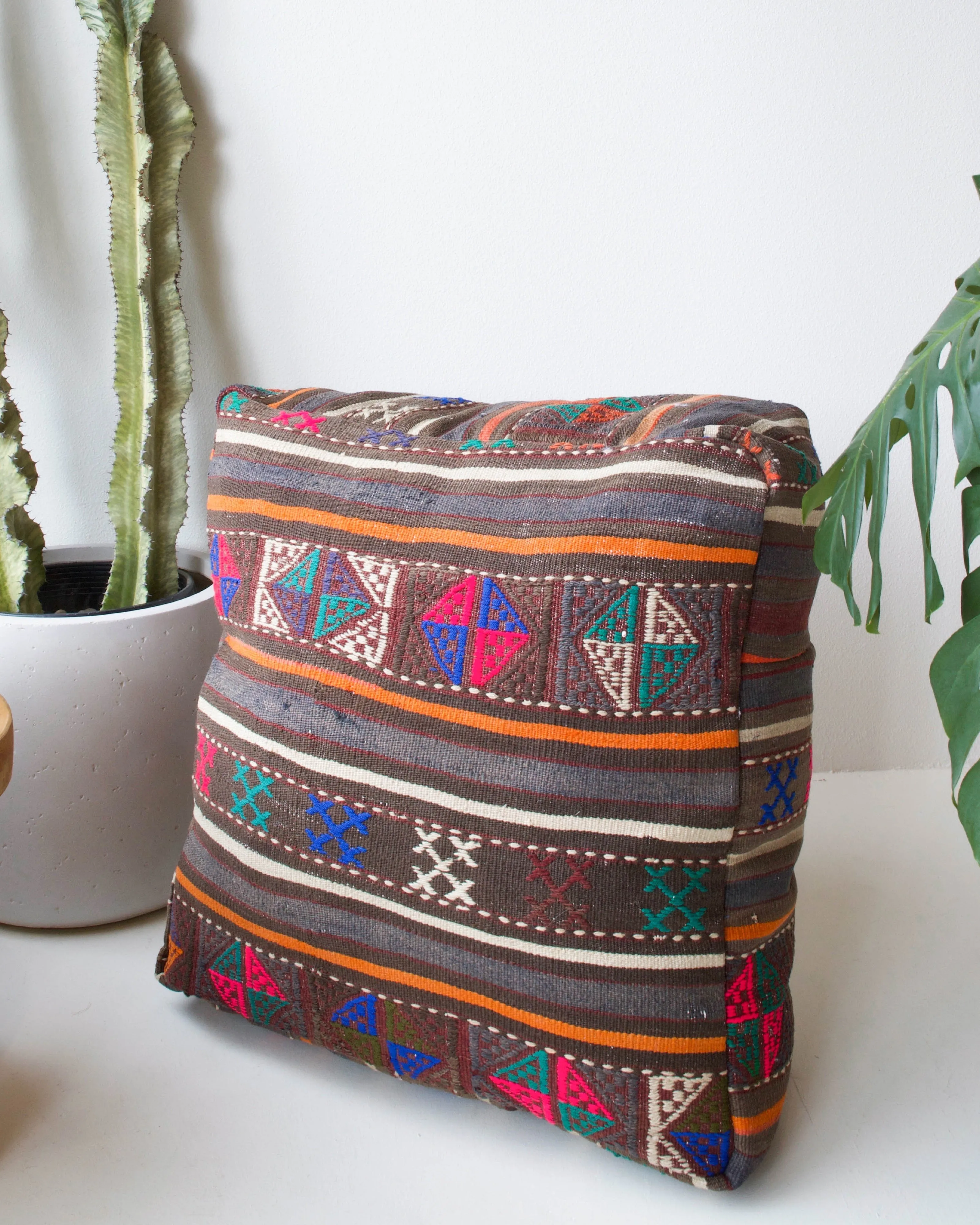 Turkish Kilim Floor Cushion