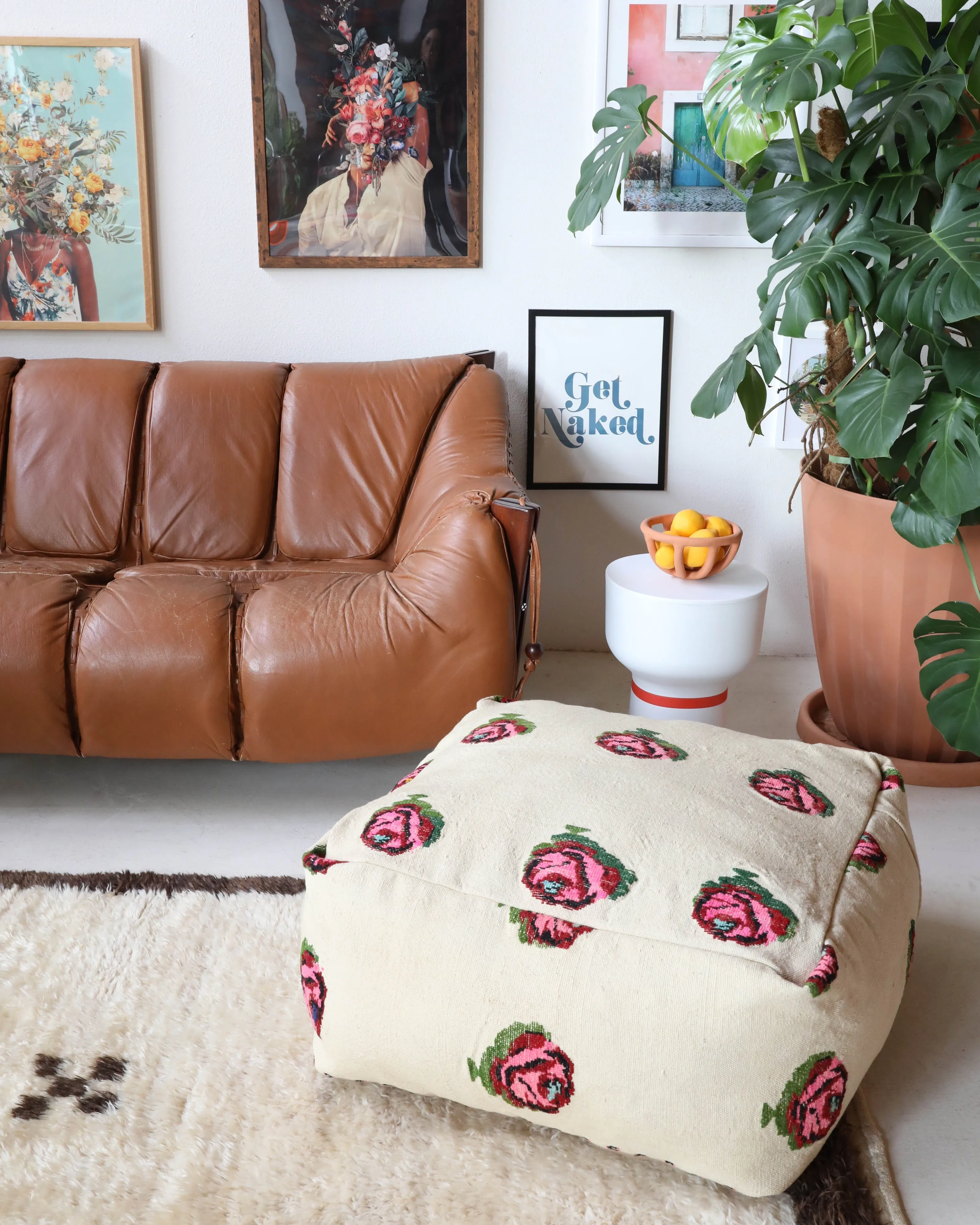 Turkish Kilim Floor Cushion
