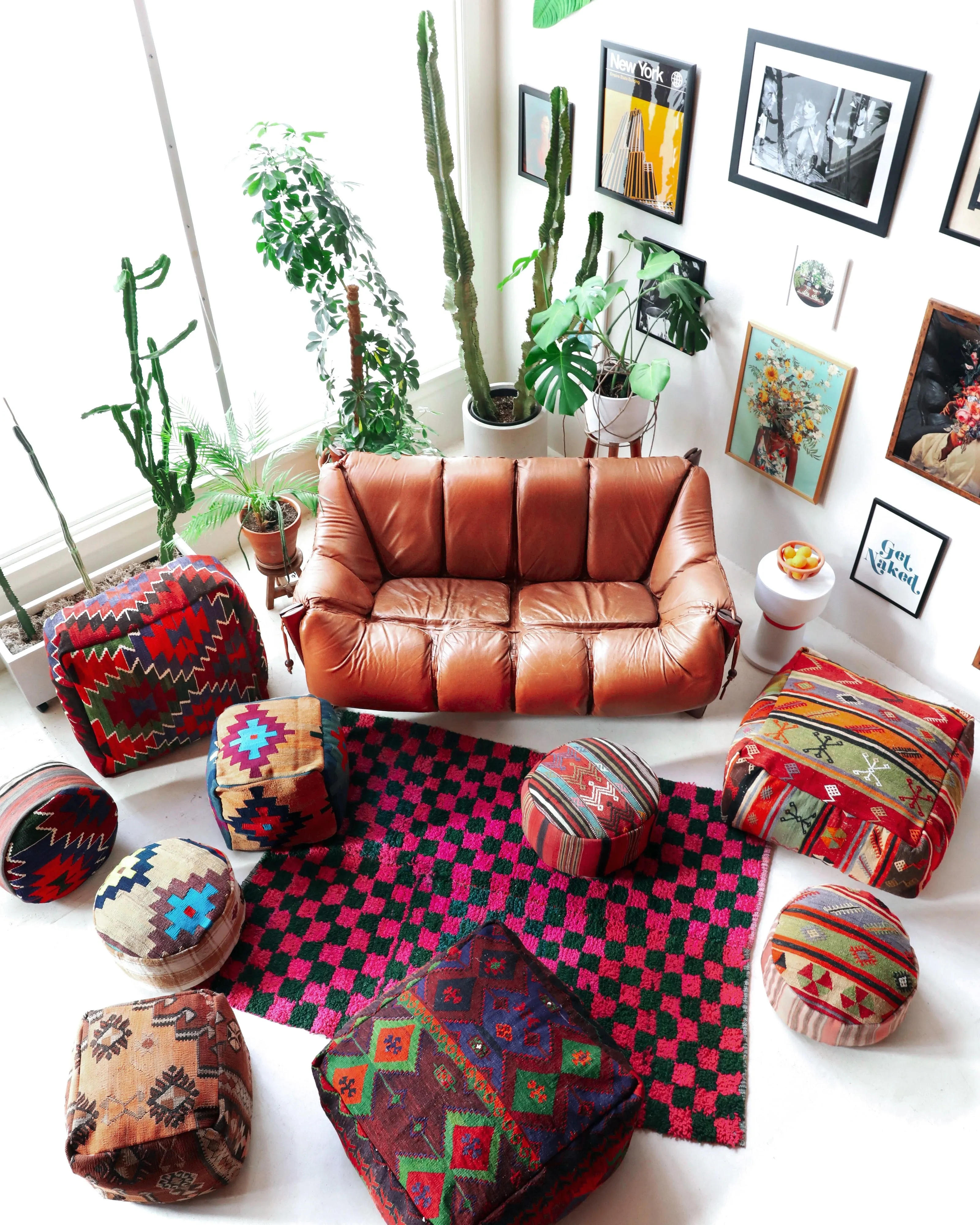 Turkish Kilim Floor Cushion