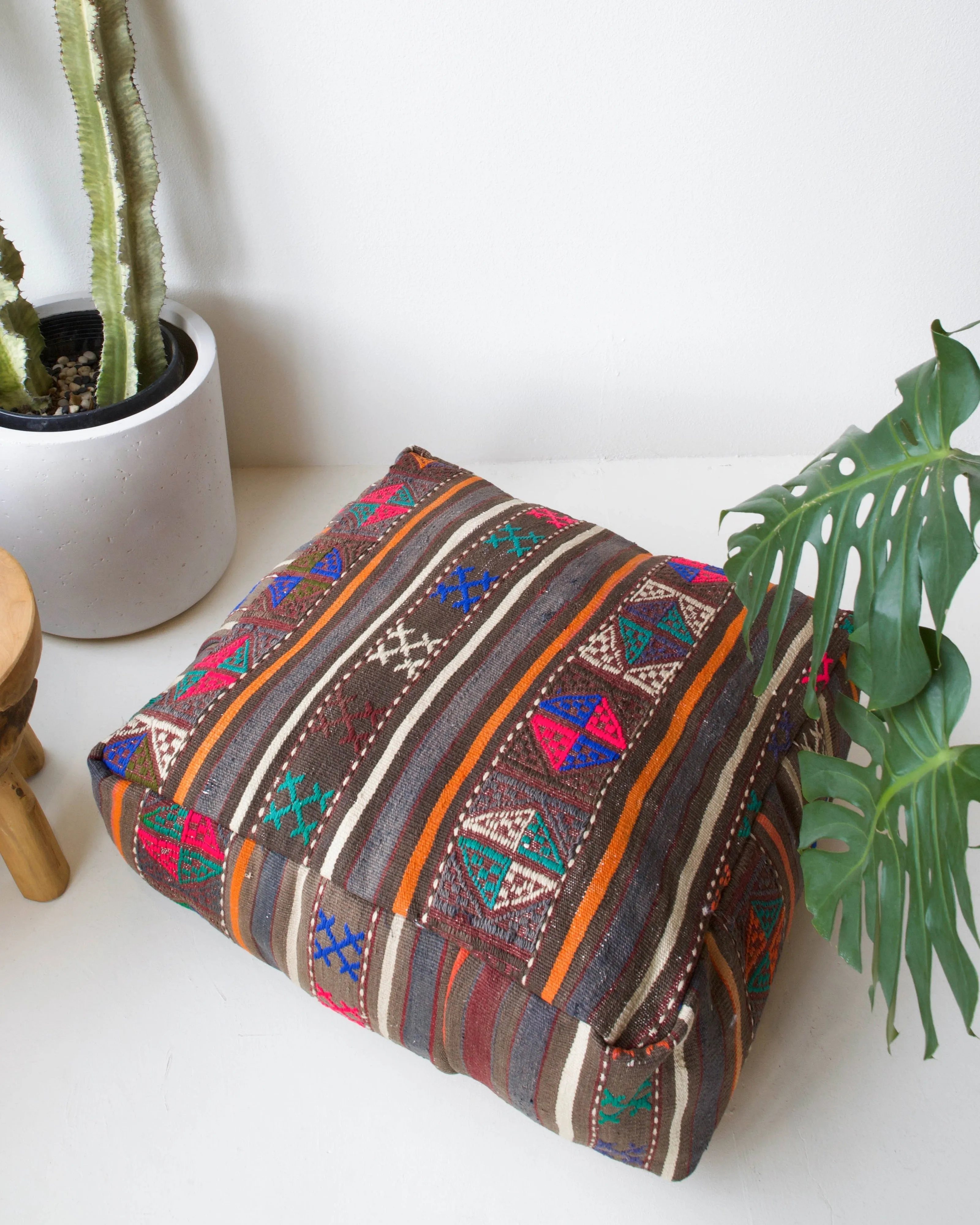 Turkish Kilim Floor Cushion