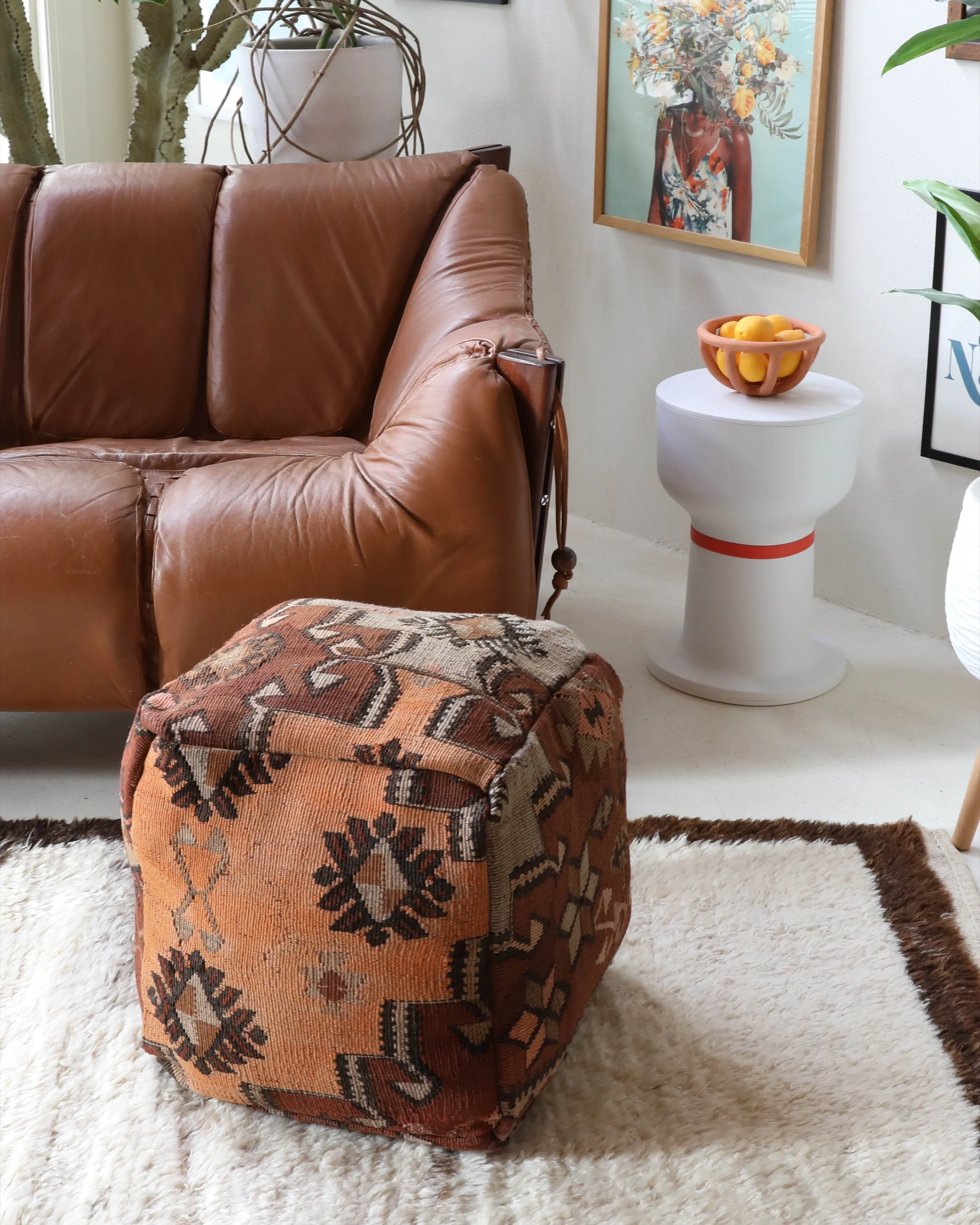 Turkish Kilim Floor Cushion
