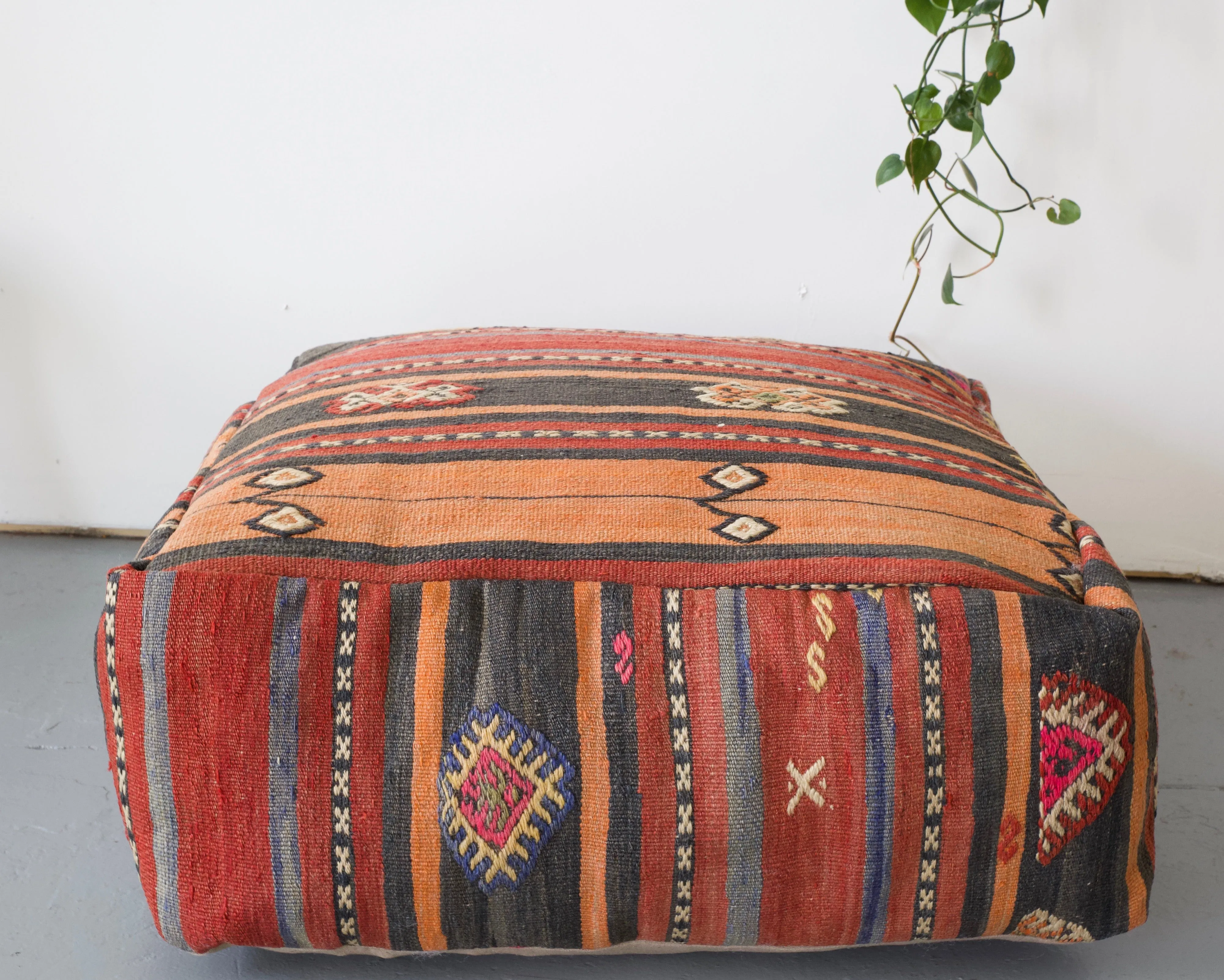 Turkish Kilim Floor Cushion