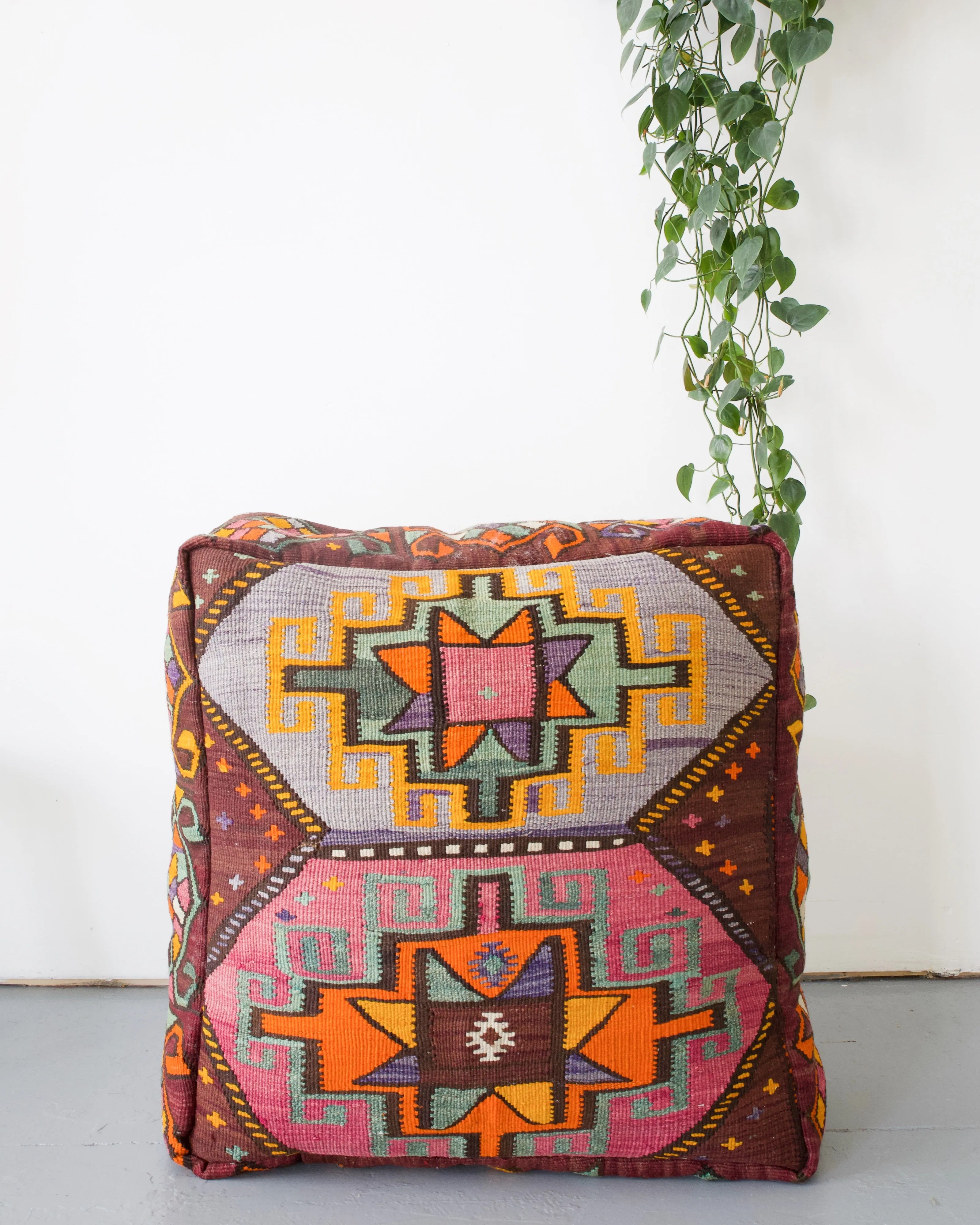 Turkish Kilim Floor Cushion
