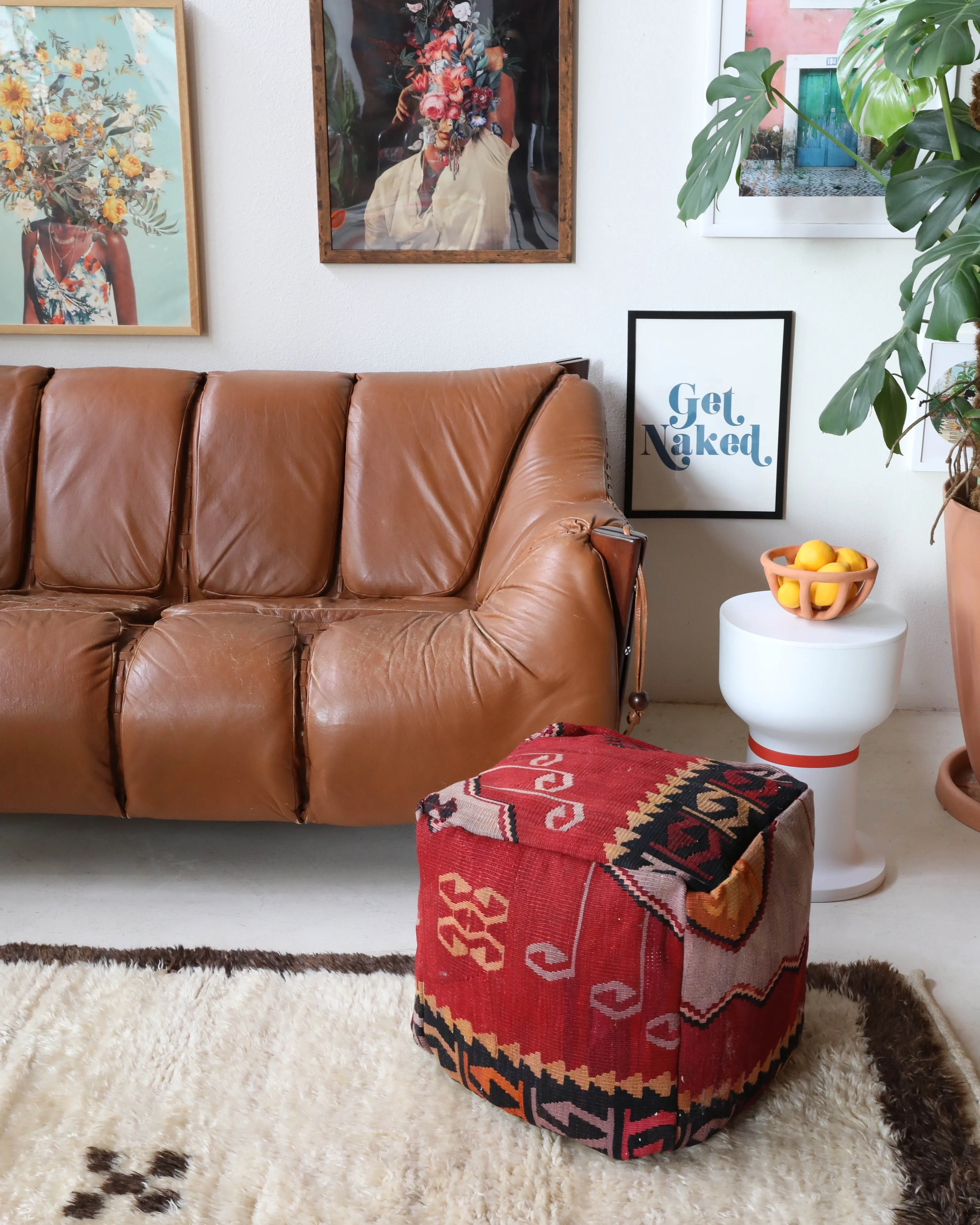 Turkish Kilim Floor Cushion