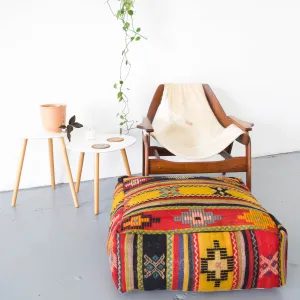 Turkish Kilim Floor Cushion