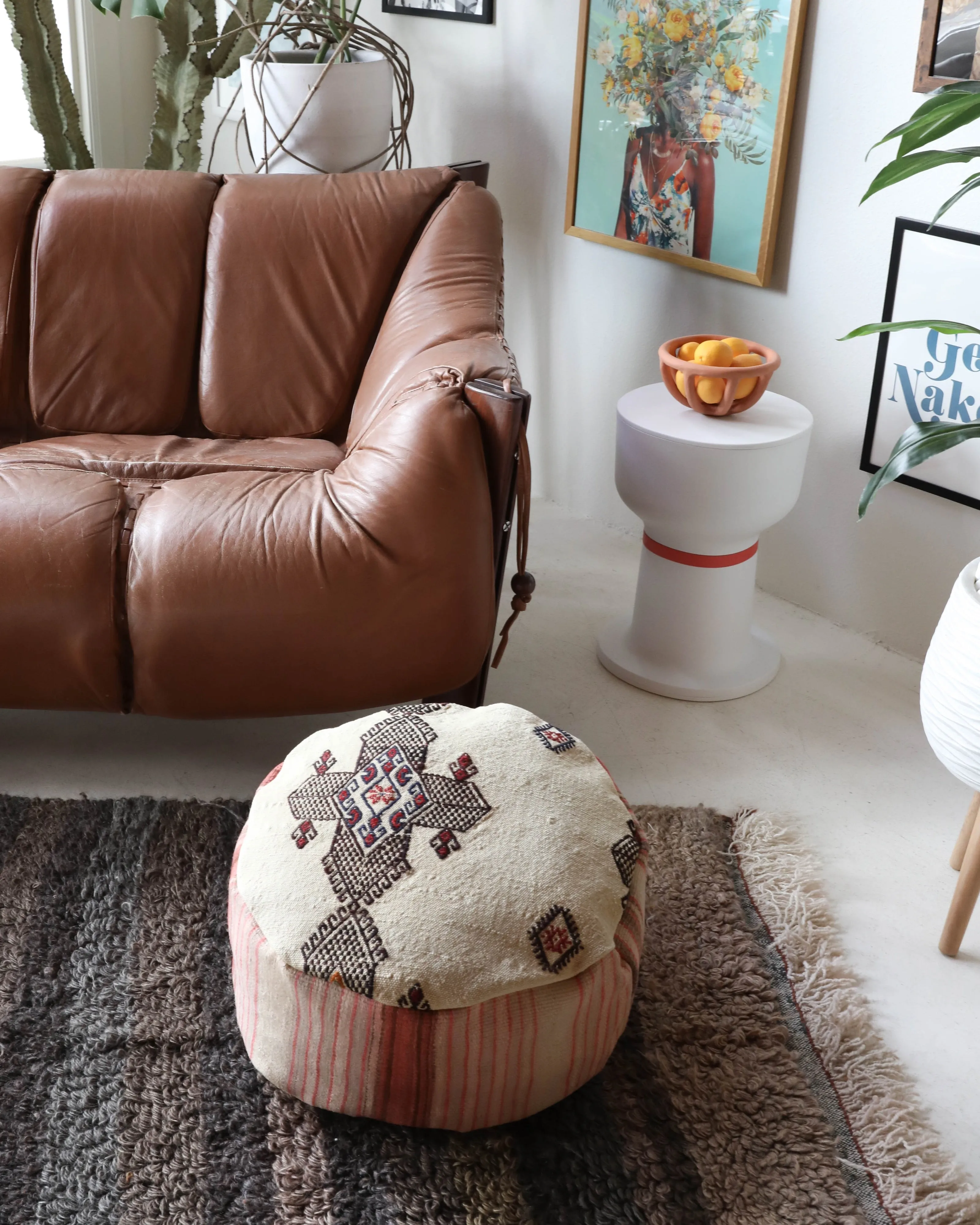 Turkish Kilim Floor Cushion