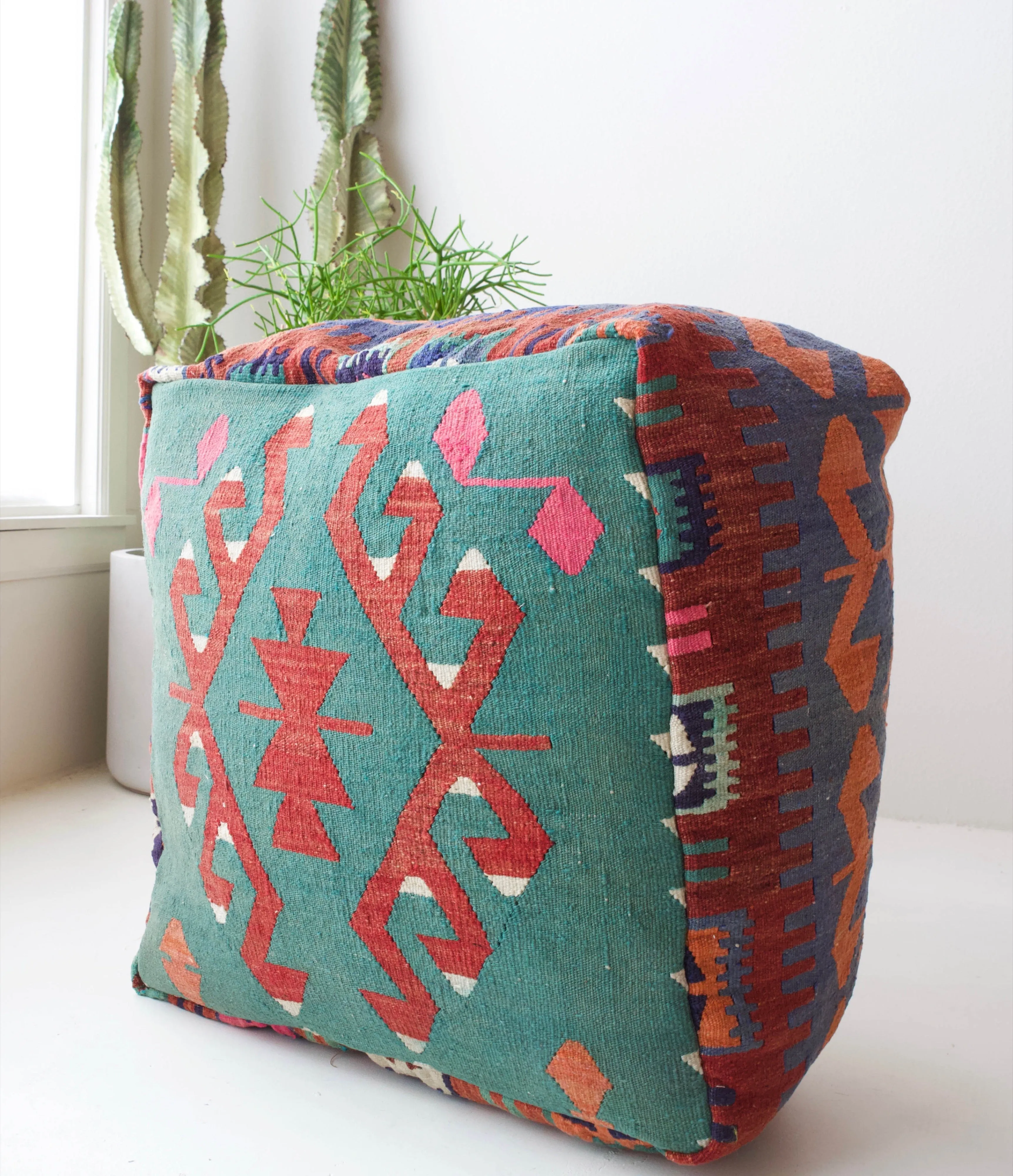 Turkish Kilim Floor Cushion