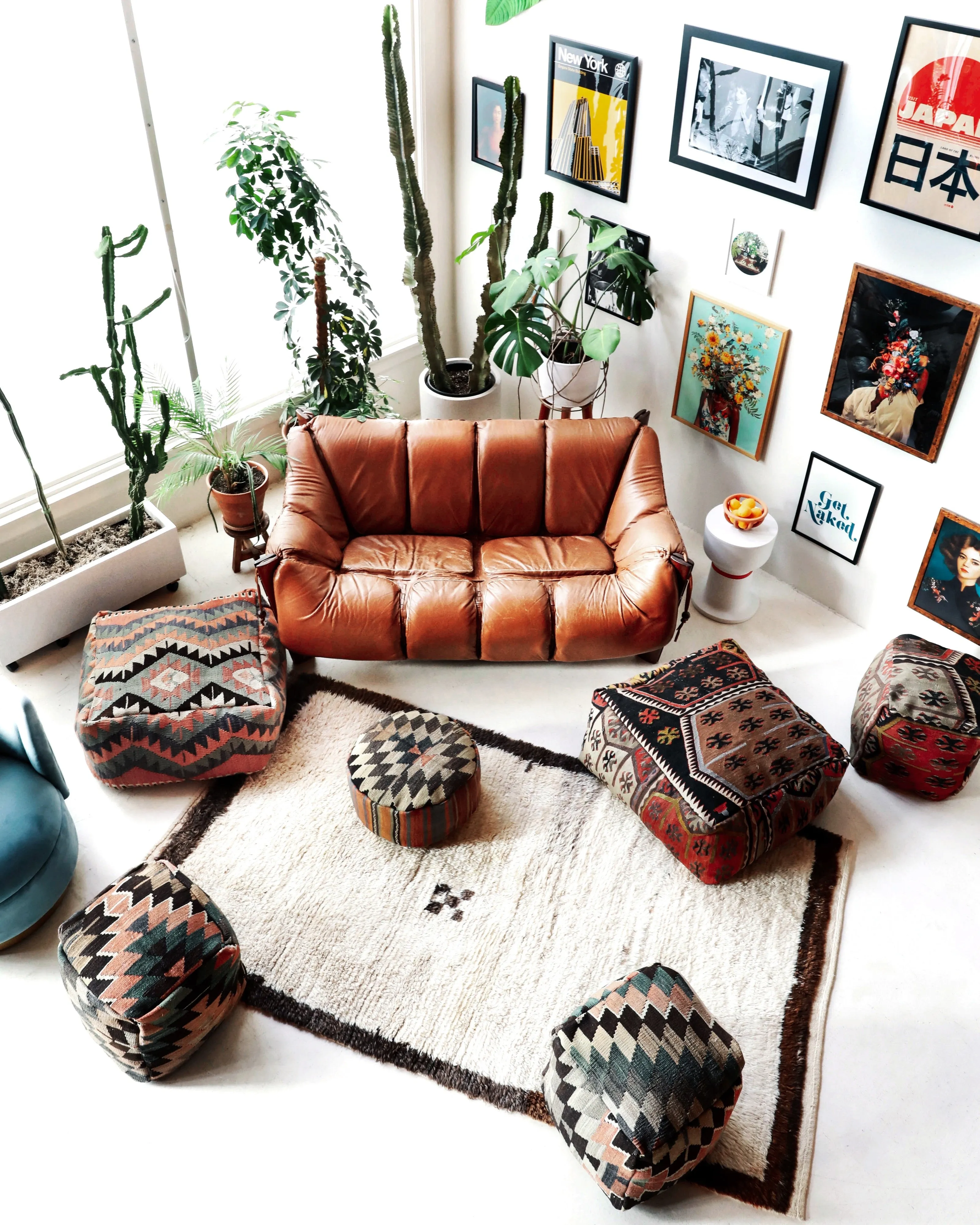 Turkish Kilim Floor Cushion