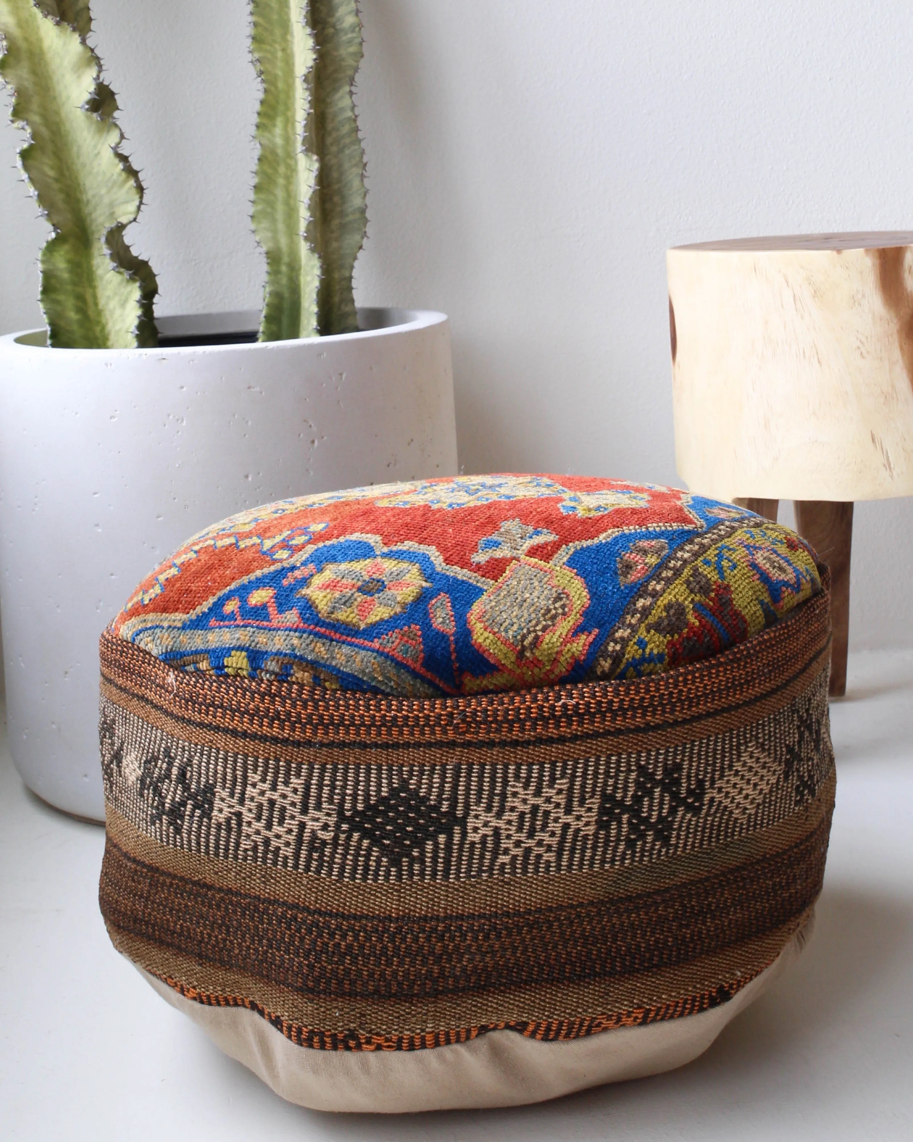 Turkish Rug Floor Cushion
