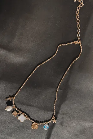 Turning On The Charm Multi Charm Necklace