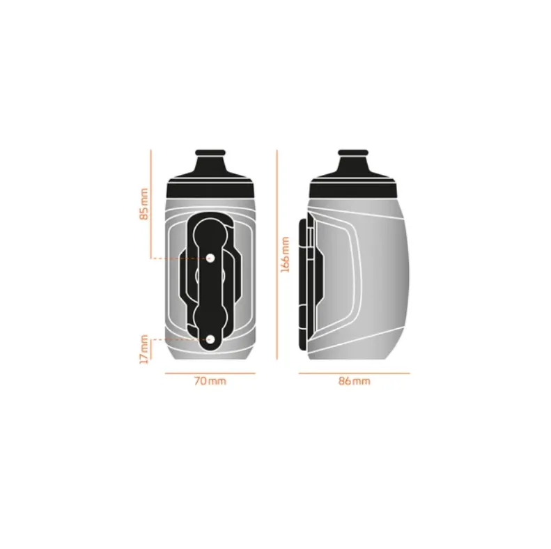 TWIST bottle 450ml   bike base