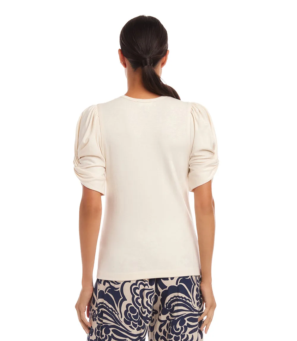 Twist Sleeve Top