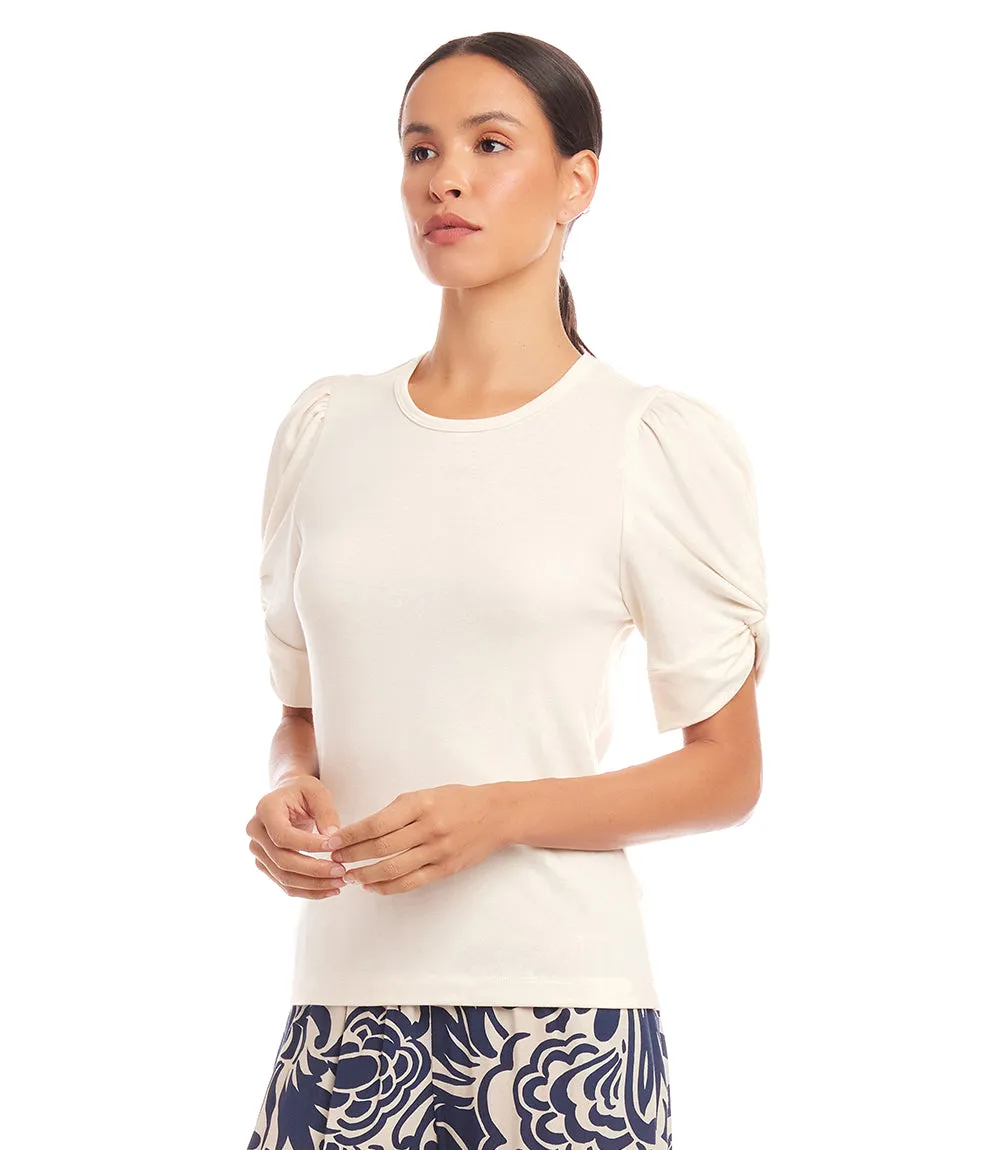 Twist Sleeve Top