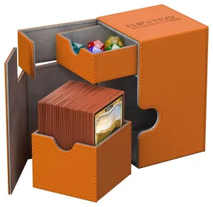 Ultimate Guard Flip´n´Tray Deck Case 100  XenoSkin Orange