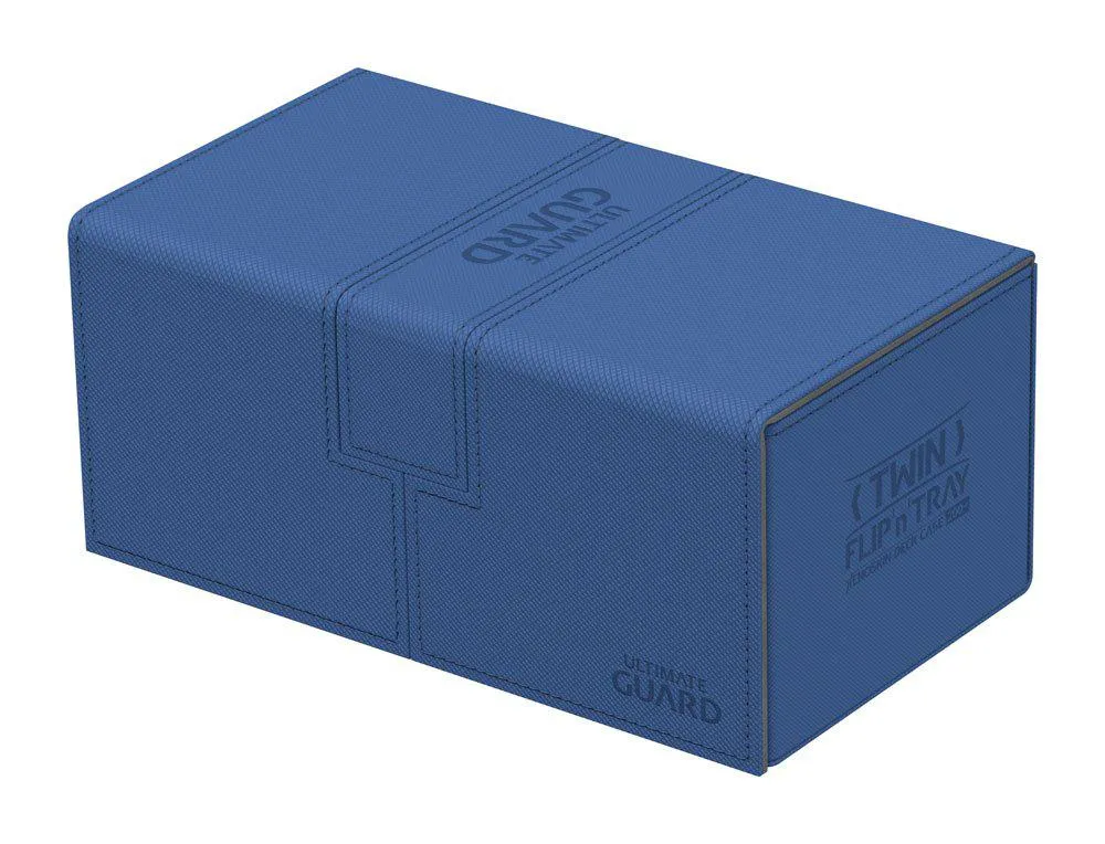 Ultimate Guard Twin Flip´n´Tray Deck Case 200  Standard Size XenoSkin Blue