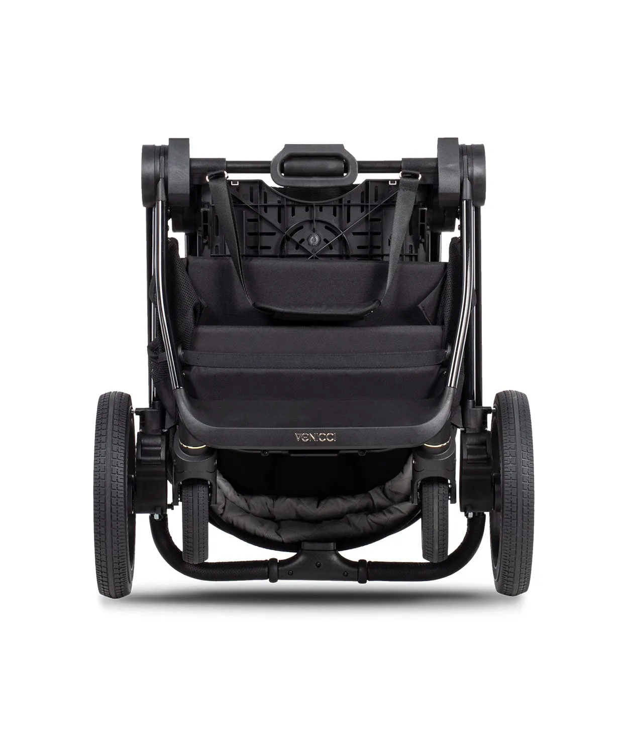 Venicci 2 in 1 Tinum UPLINE Pram - All Black