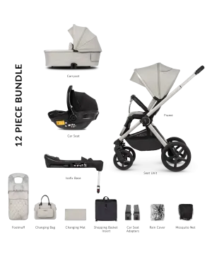 Venicci 4 in 1 Tinum UPLINE Pram - Moonstone