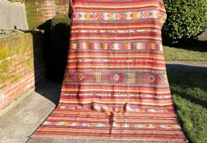 Vintage Adana Cicim Kilim