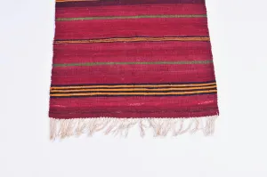 Vintage Anatolian Kilim Runner 1.10ftx9ft