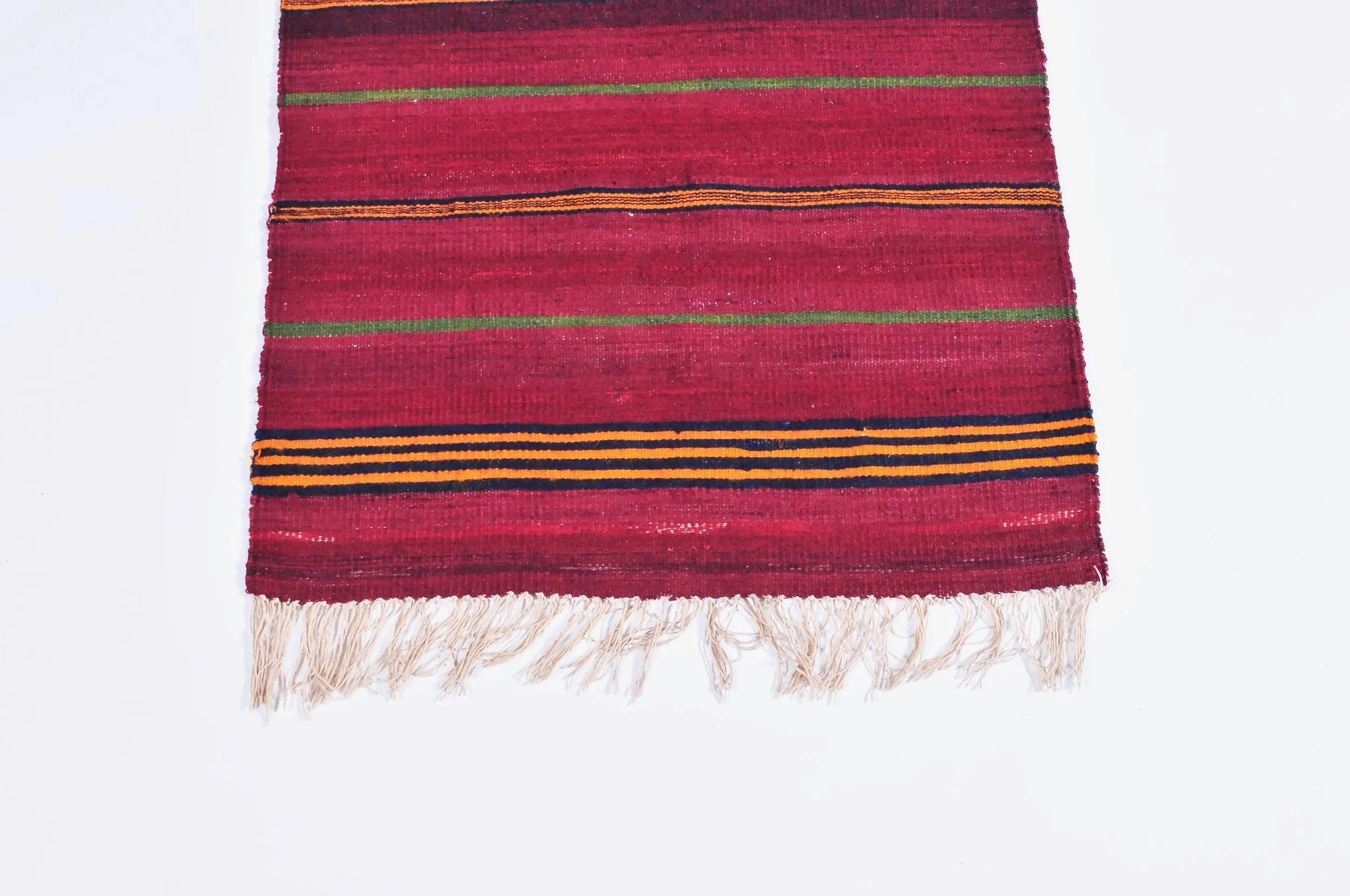 Vintage Anatolian Kilim Runner 1.10ftx9ft