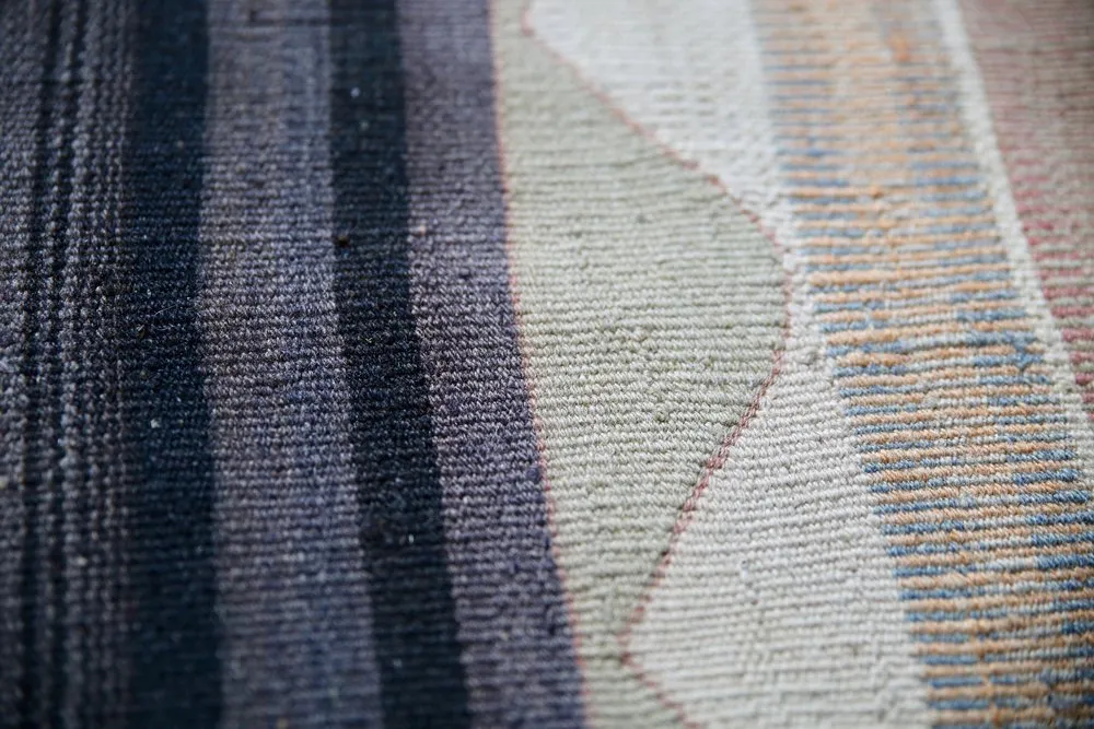 Vintage Bodrum Bos Kilim 3.11ft x 6.5ft