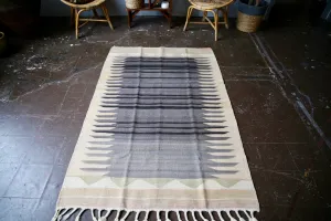 Vintage Bodrum Bos Kilim 3.11ft x 6.5ft