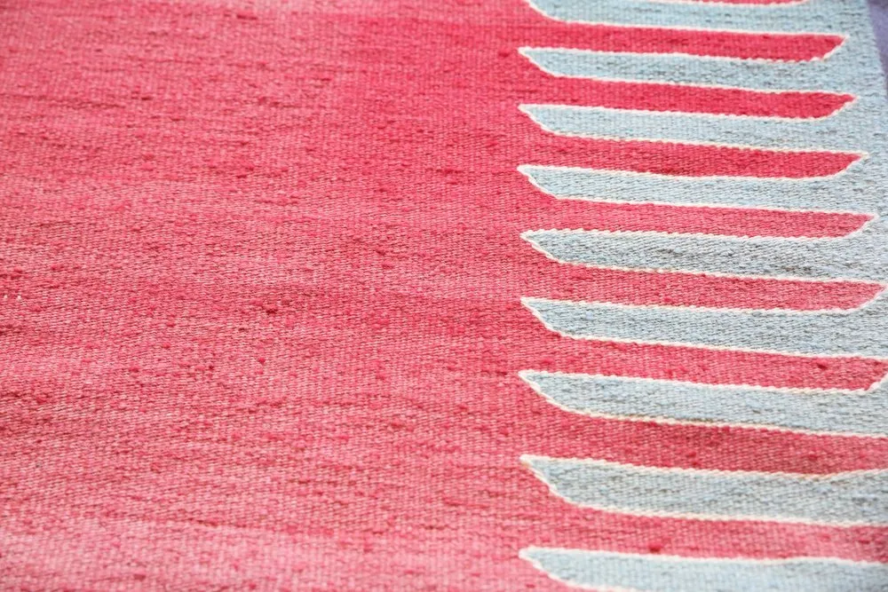 Vintage Bodrum Kilim 4.4ft x 8.3ft