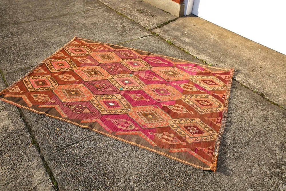 Vintage Kars Kilim