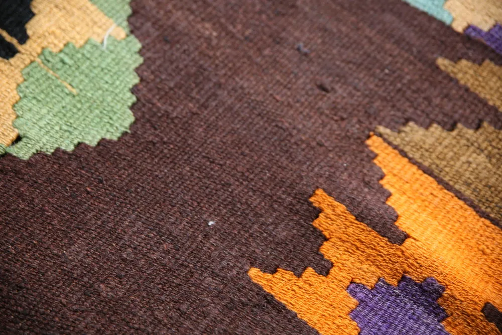 Vintage Milas Bencik Kilim 5.2ftx8.7ft