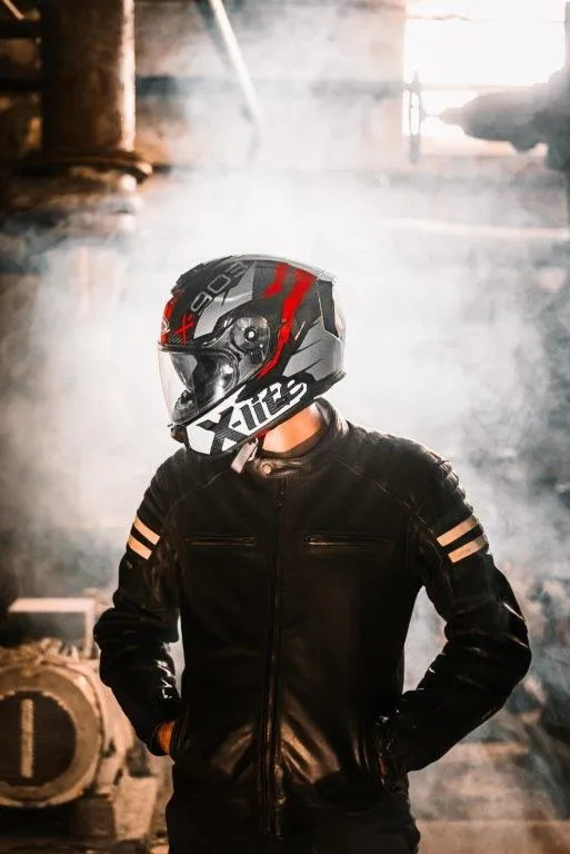 X-Lite X903 Ultra Carbon Full Face Helmet - black/red/white XXL ONLY